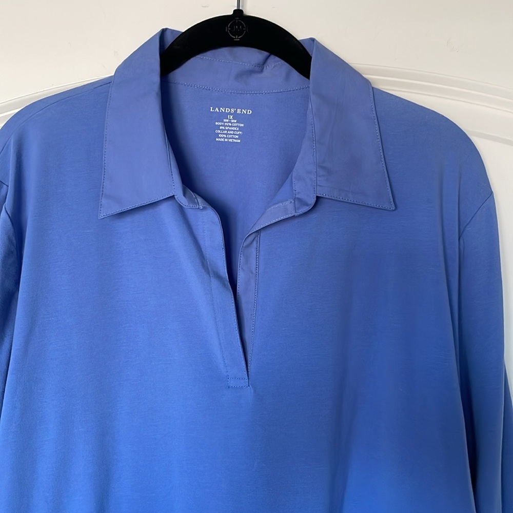Lands’ End Cotton Knit Top